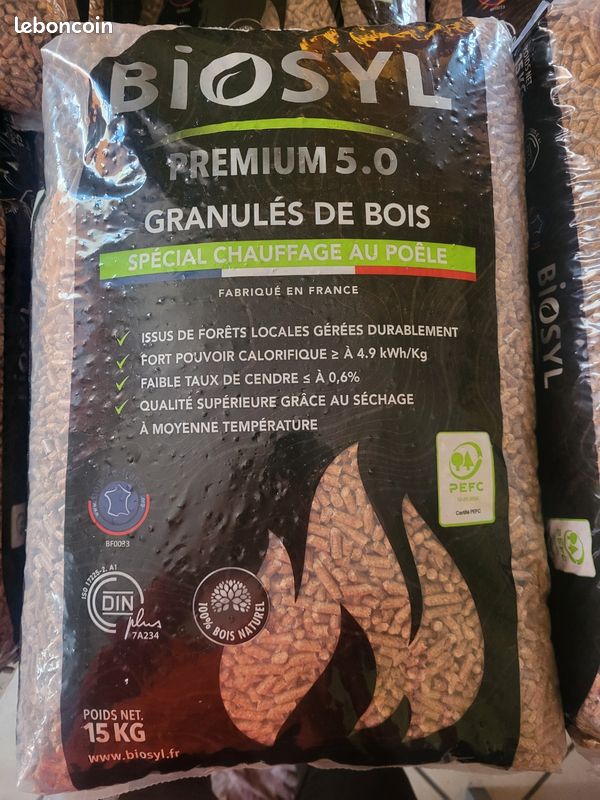 Biosyl Sac De Granule De Bois Palette De Pellets Bricolage