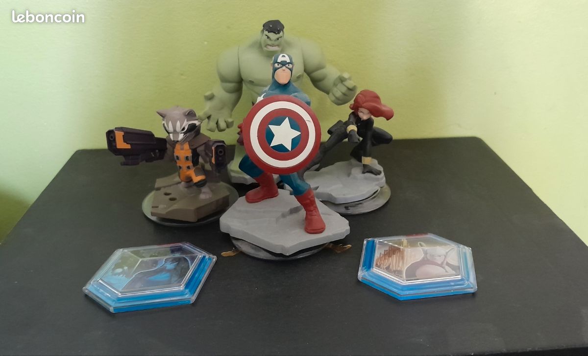 Lot de figurines marvel Disney infinity (image 1)
