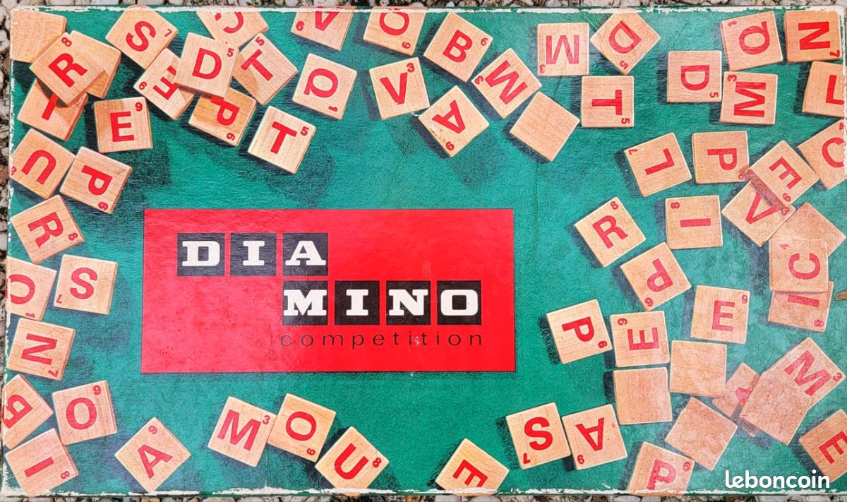 Ancien jeu de société  DIAMINO  complet avec notice