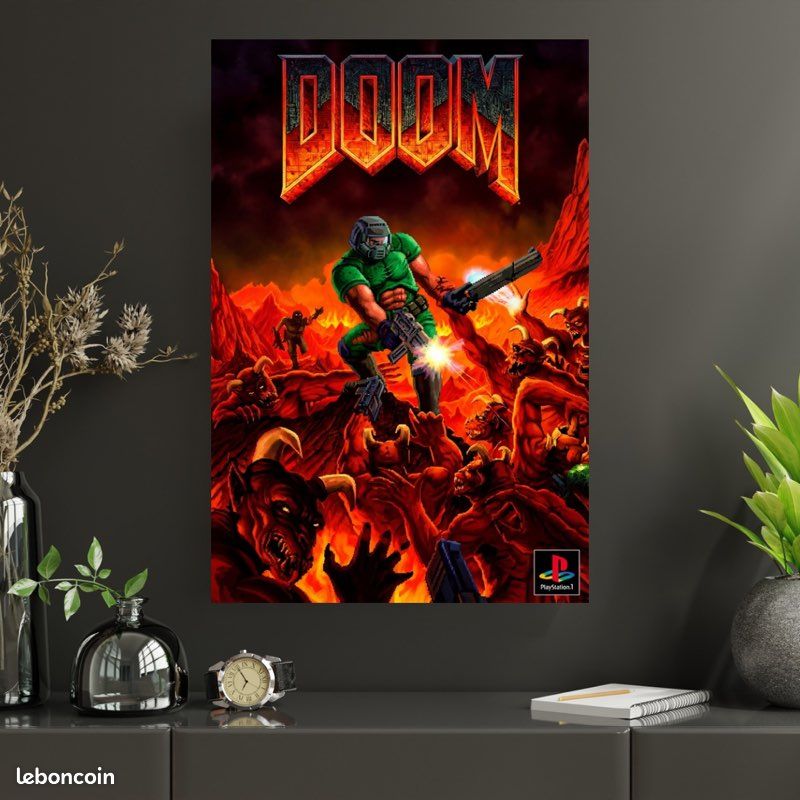 Doom Eternal Poster peinture décorative sur toile