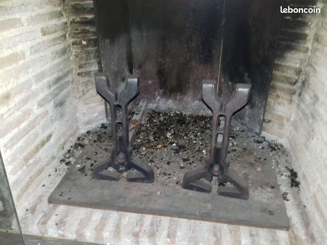 Magnifique paires de chenet pour cheminé (image 1)