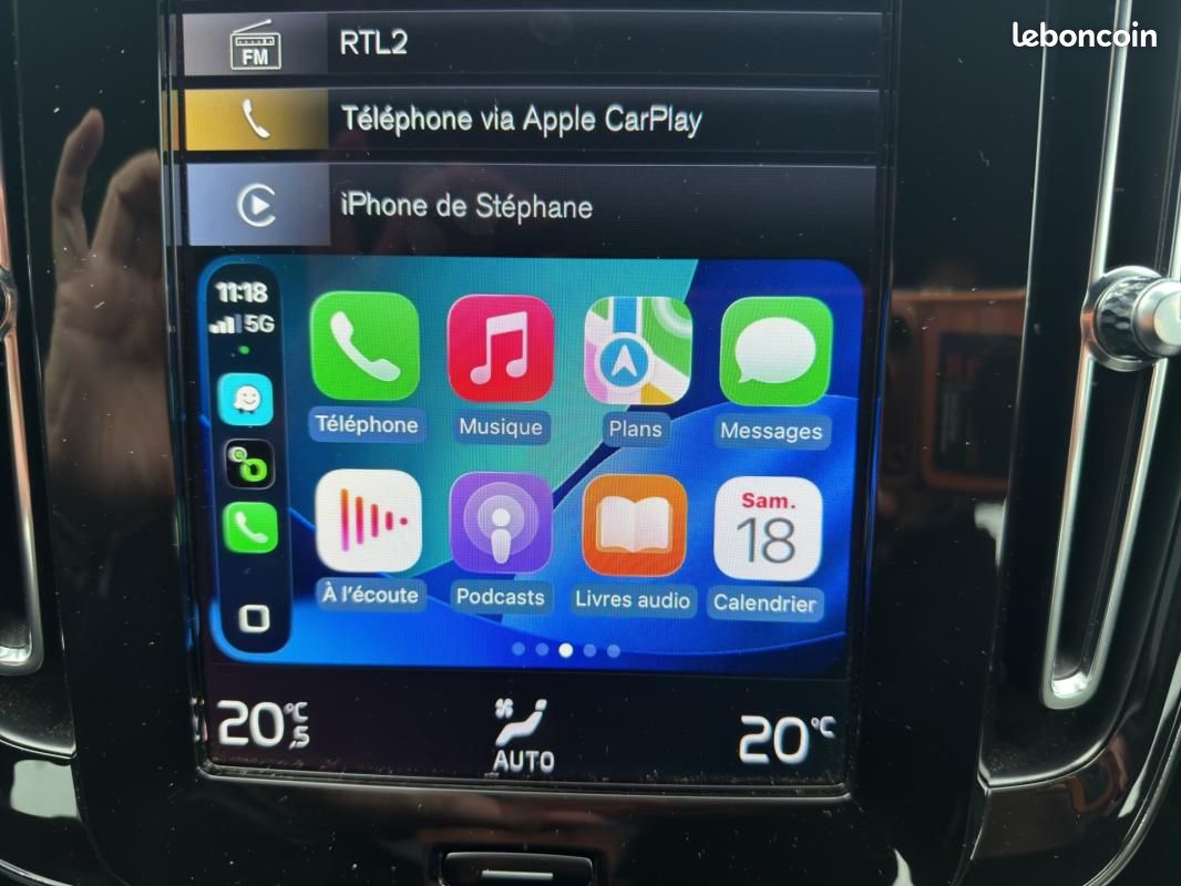 Volvo XC40 T4 Recharge 129+82 ch DCT7 Start (image 19)