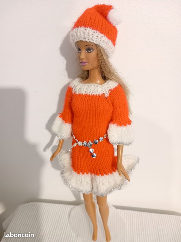 Vetement tricoté pour barbie (image 1)