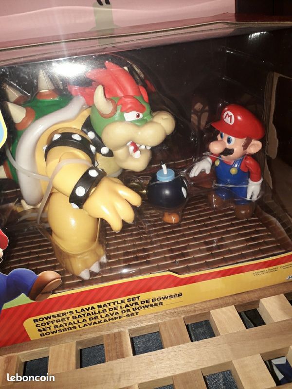 Pack château Super Mario Bowser Castle, playset Deluxe - World of Nintendo - Jakks Pacific