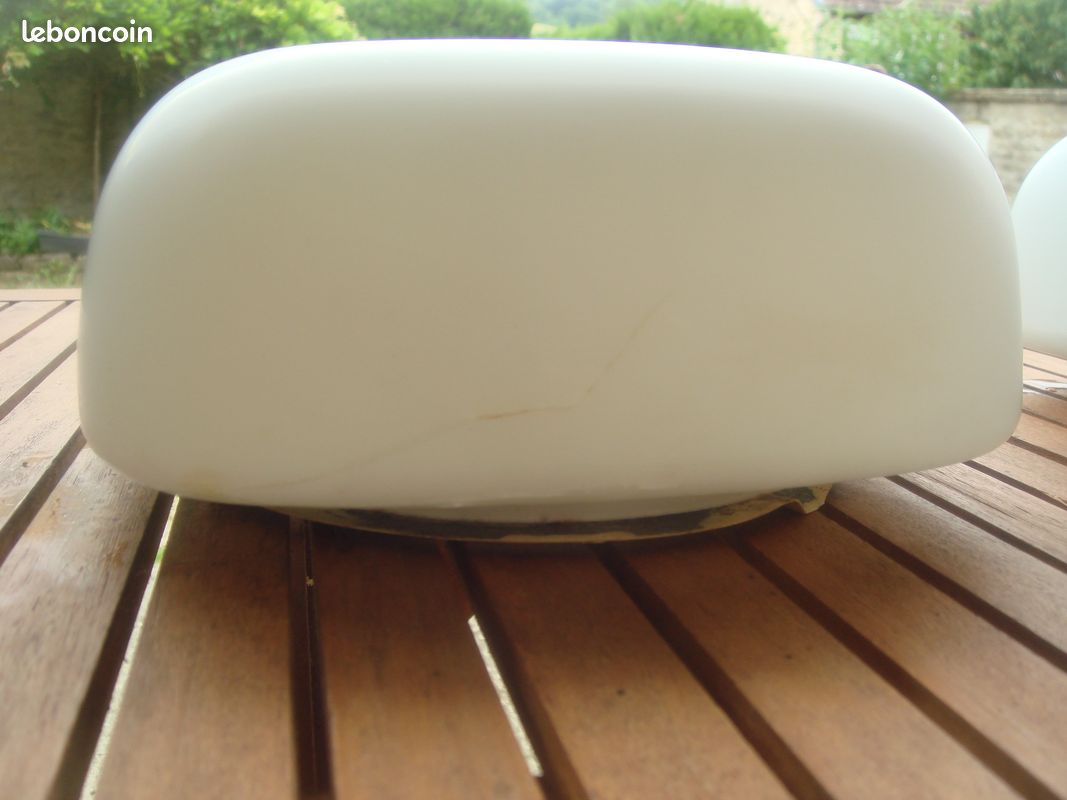 Plafonniers opaline vintage (image 4)