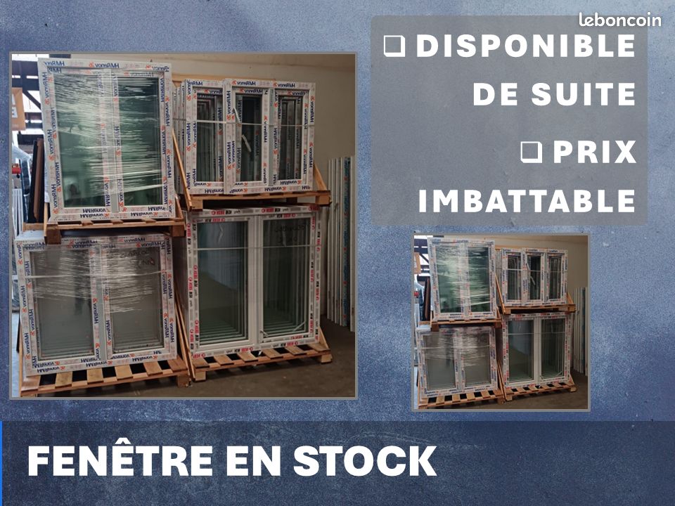 Fenêtre PVC isolation performante en stock (image 4)