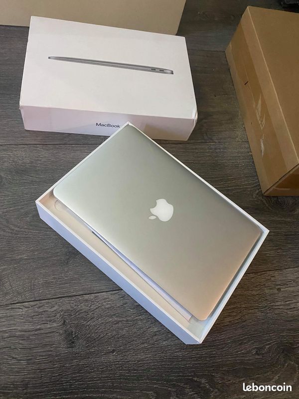 Apple MacBook Air Intel Core i5 SSD flash 128Gb fonctionne parfaitement année 2015 (image 1)