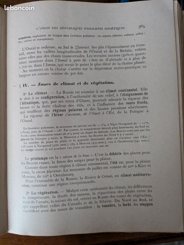 Manuels anciens (1937) Histoire Géographie (image 7)