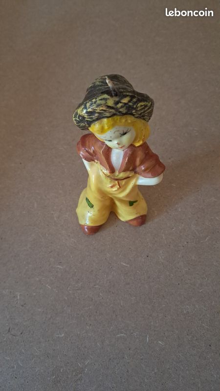 Bougie figurine vintage années 70 - Petit vagabond (image 5)