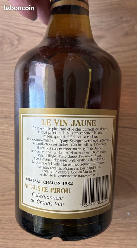 Vin jaune Château-Chalon 1982 (image 4)