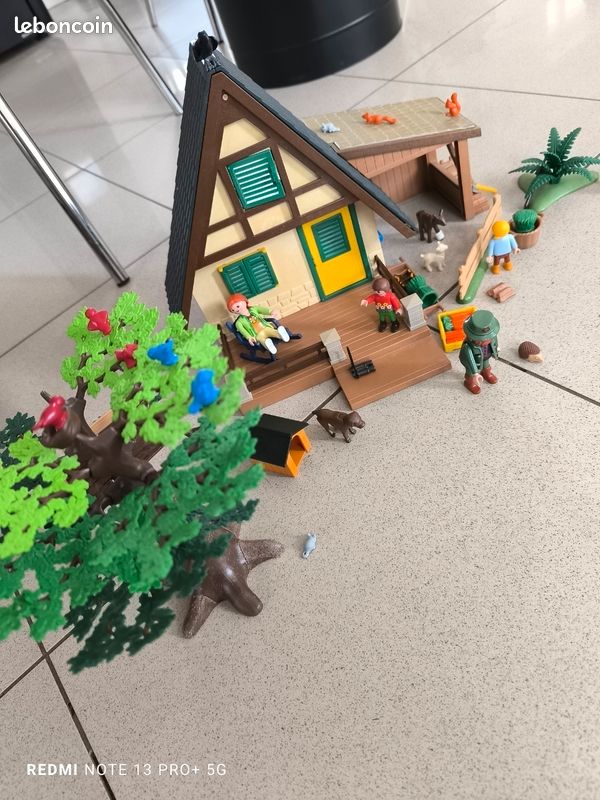 Playmobil country porte de la maison forestière 4207