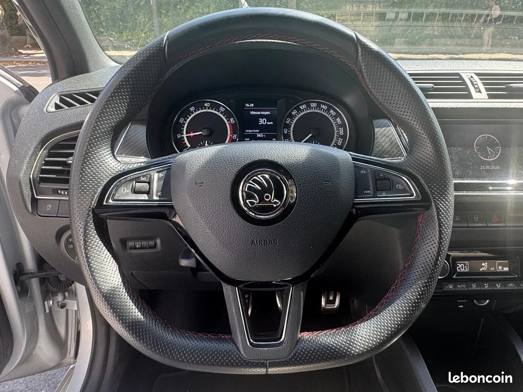 Skoda fabia skoda fabia 95 tsi monte carlo bvm-carplay-key less go-caméra de recul (image 25)
