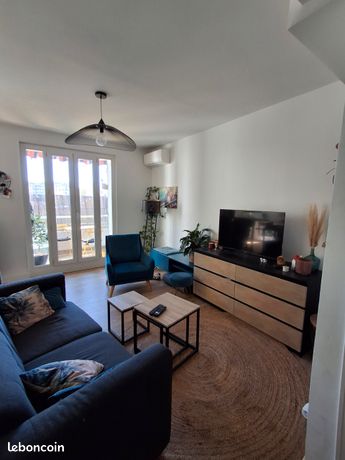 Appartement meublé T3 66m2 avec balcon et cave