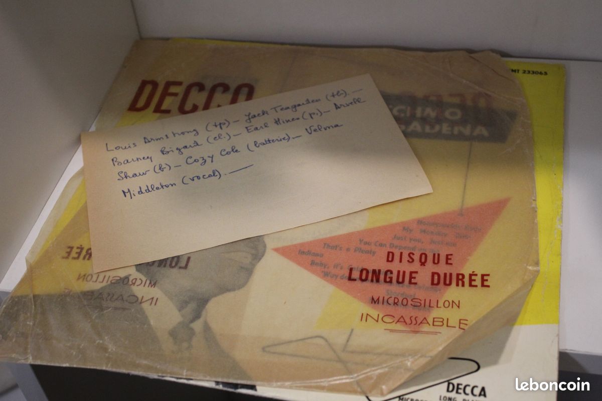Vinyle Louis Armstrong And His All-Stars – Satchmo at Pasadena (image 9)
