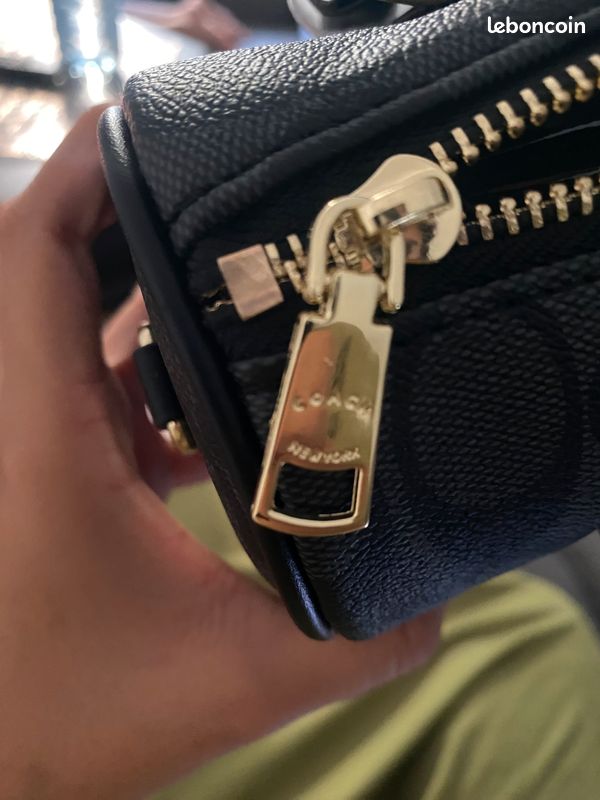 Sac noir coach (image 10)