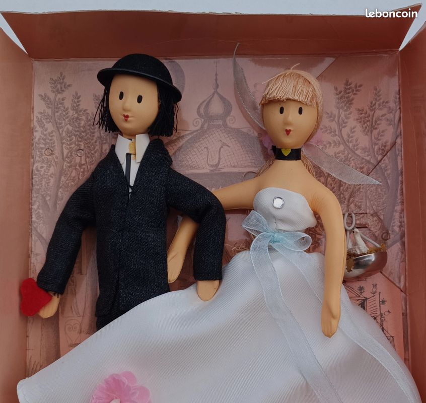 Les Amoureux de Peynet – Couple de mariés – Réédition Atlas 2007