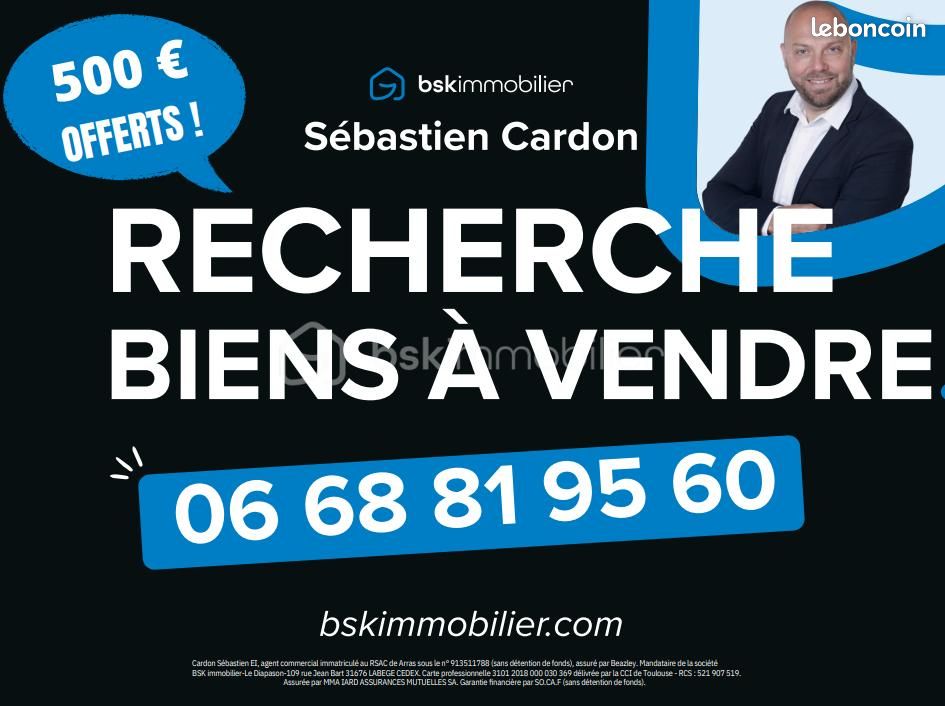 Maison 7 pièces 131 m² · à Courrières · 131 m² · 158 000 €