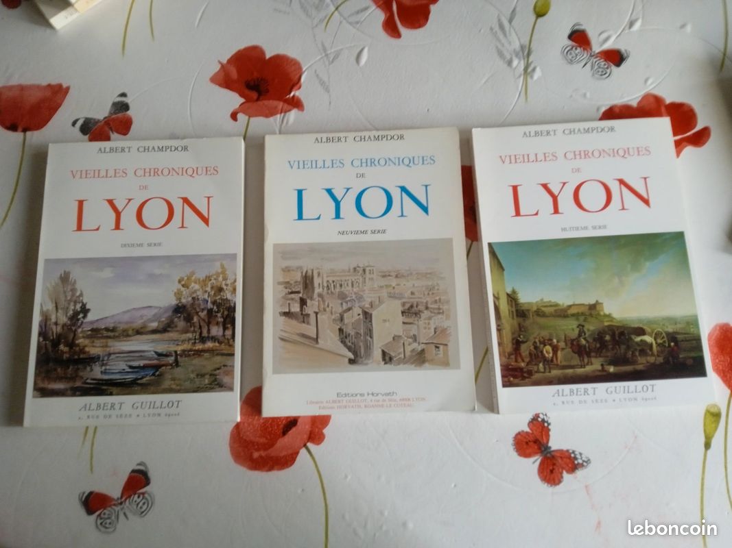 9 livres les vielles chroniques de lyon albert champdor tres bon etat60 euros (image 3)