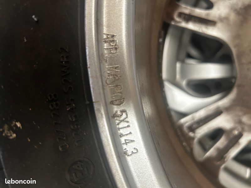 Roues complètes hiver 215/70/16 (image 3)