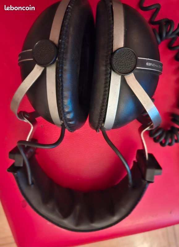 CASQUE STÉRÉO PIONEER SE-6 années 80 vintage EUR 49,54