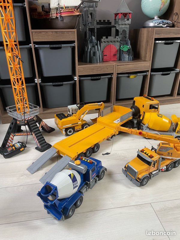 Ensemble jouets travaux publics (image 3)