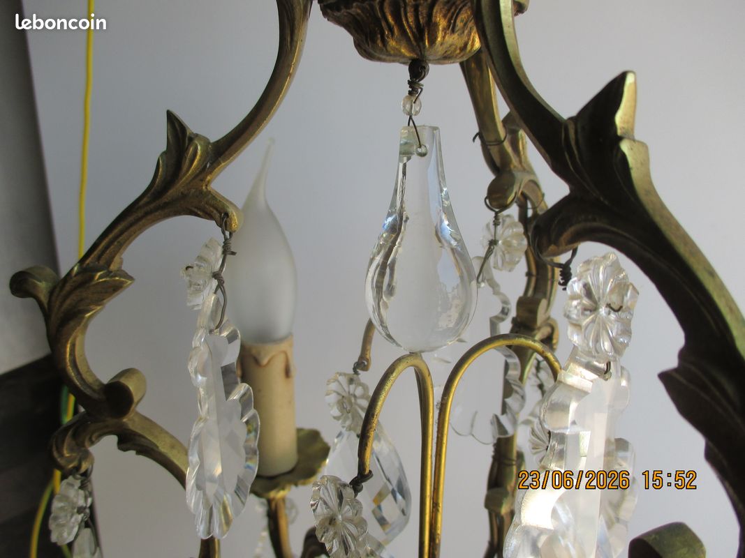 Lustre en Bronze (image 4)