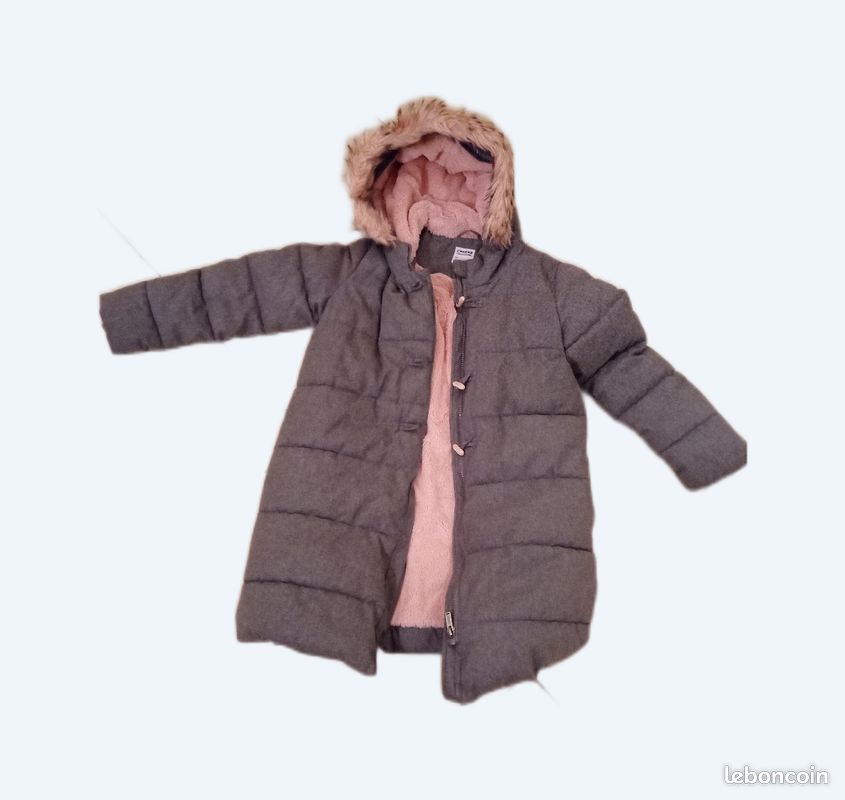 Doudoune longue manteau chaud enfant (10 ans) marque Creeks
