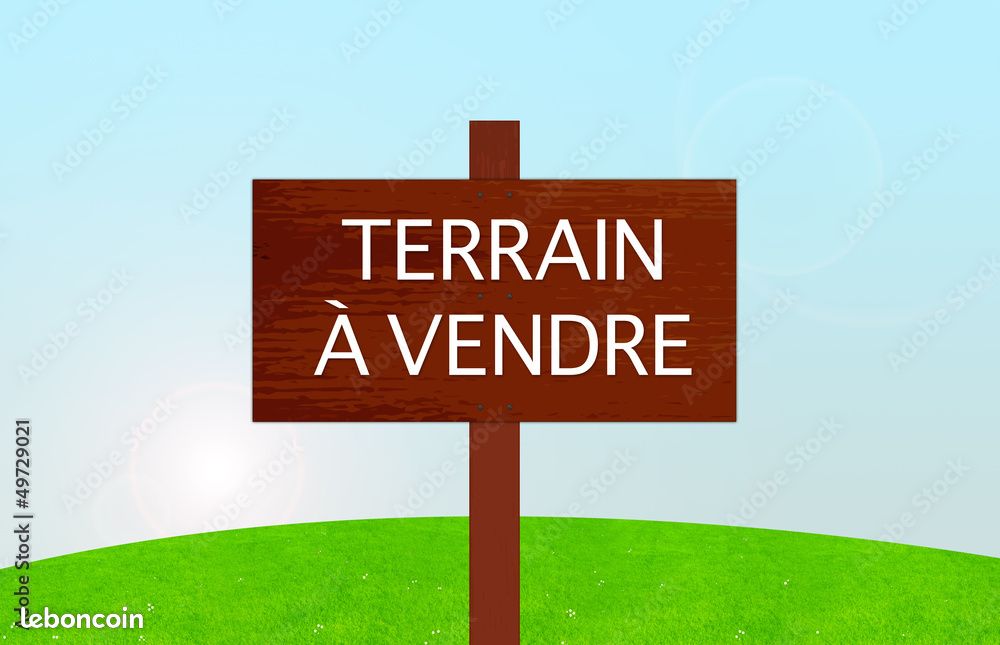 Terrain à bâtir avec herbage et bâtiments agricoles