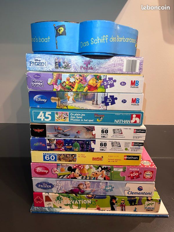 Puzzles enfants 45-180 pièces (image 1)