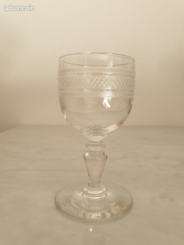 Lot verres à liqueur en cristal (image 2)