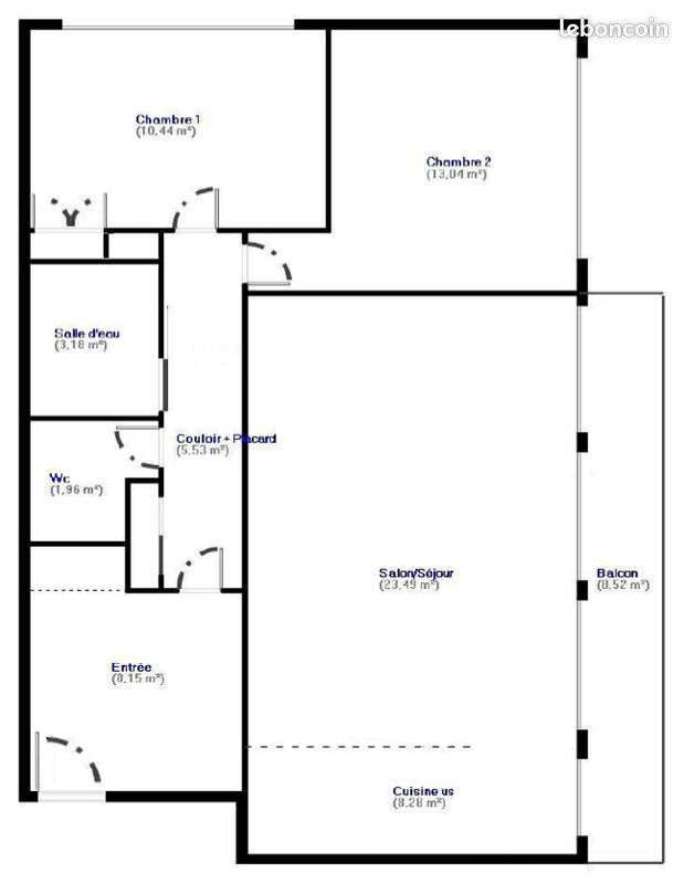 Appartement 3 pièces, clair et calme au dernier étage, rénové et climatisé, avec balcon et vue Marne sans vis-à-vis (image 13)