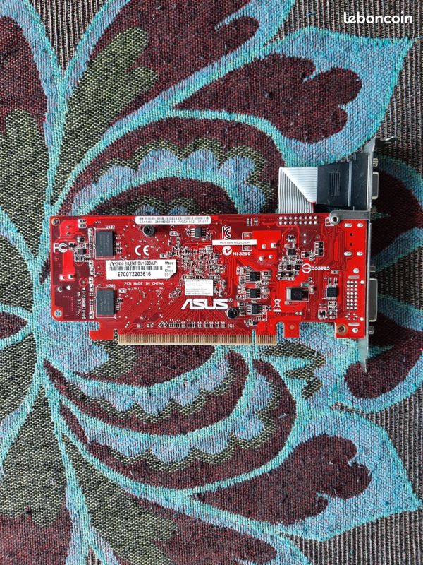 Carte Graphique ASUS AMD Radeon 6450 1Go EAH6450 Silent/DI/1GD3 DDR3 Low Profil (image 2)