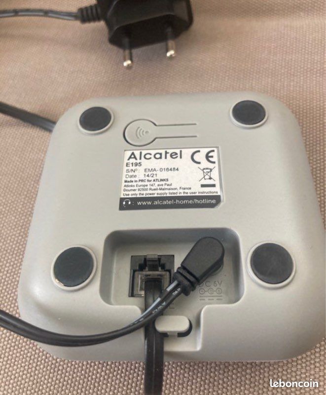 Téléphone fixe Alcatel E195 (image 2)