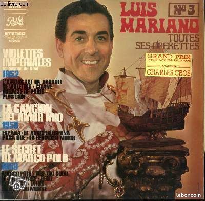 Luis Mariano Toutes ses opérettes n°3 (image 1)