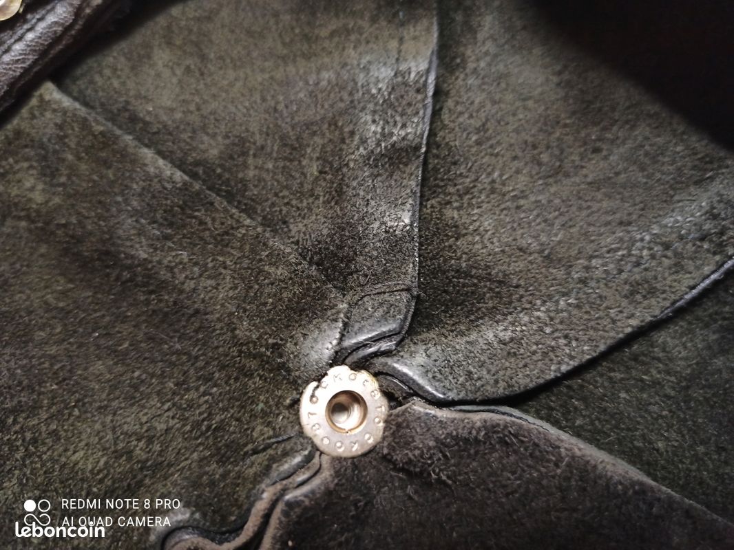 Chapeau casquette cuir vintage marque Stocko (image 7)