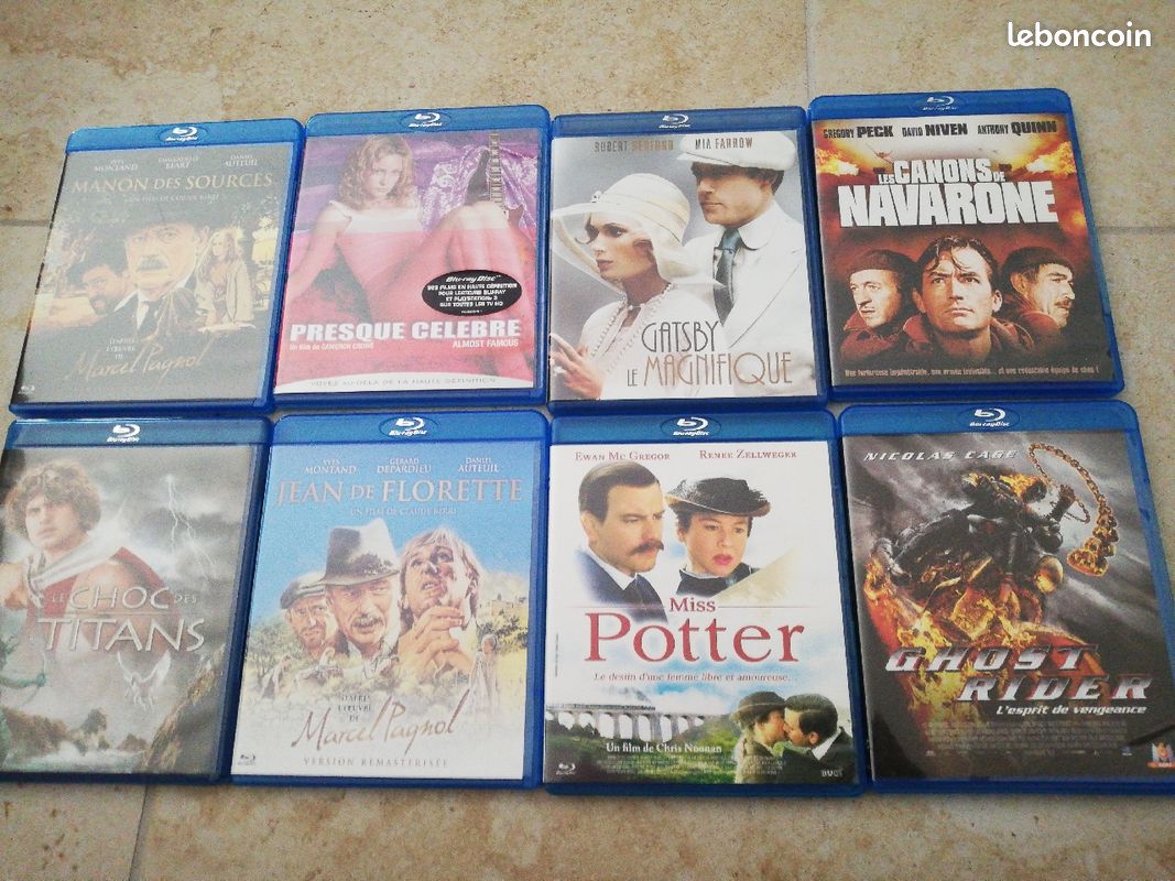 Lot 8 blue ray (image 1)