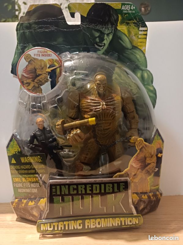 Hasbro Hulk Abomination Figure Hasbro The Incredible Hulk Gamma