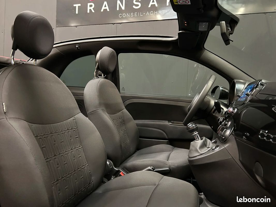 Fiat 500C Dolcevita 70 ch CARTE GRISE ETHANOL / 1ère main FR (image 14)