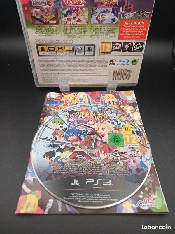 Jeux vidéo pour Sony PlayStation 3 NIS america