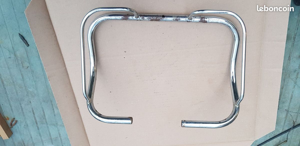 Superbe : Neuf Pare Chutes Chocs CHROME Solex 3800 Export Ou 5000