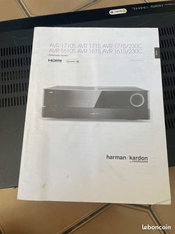 Amplificateur Home-Cinéma Harman Kardon AVR 1710S - 7.2 (image 3)