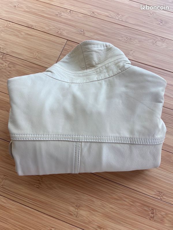 Veste en cuir femme T 36 (image 7)