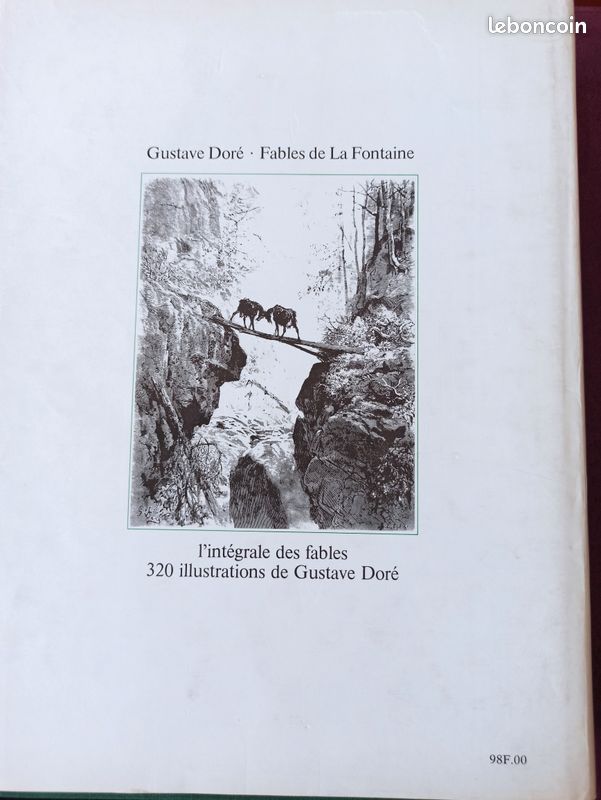 Livre Fables de La Fontaine - Gustave Doré (image 2)