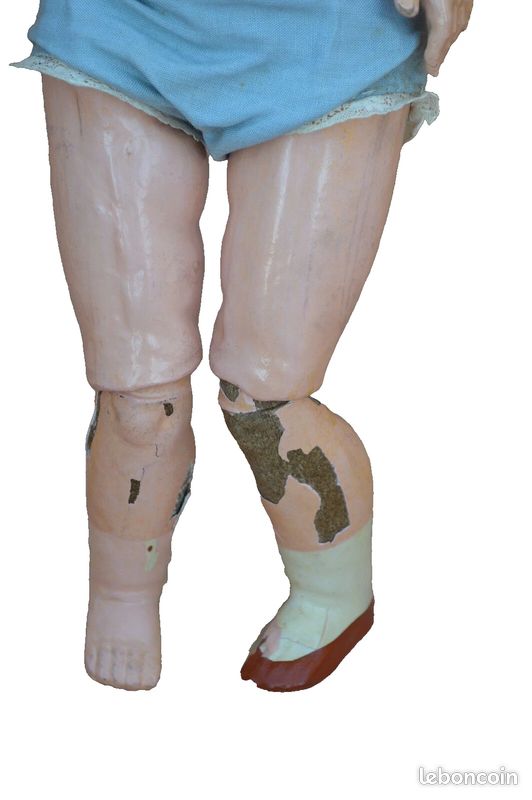 ANCIENNE POUPÉE ARTICULÉE SFBJ 301 Paris 50 cms, vêtements, chaussures origine, EUR 69,00 - FR