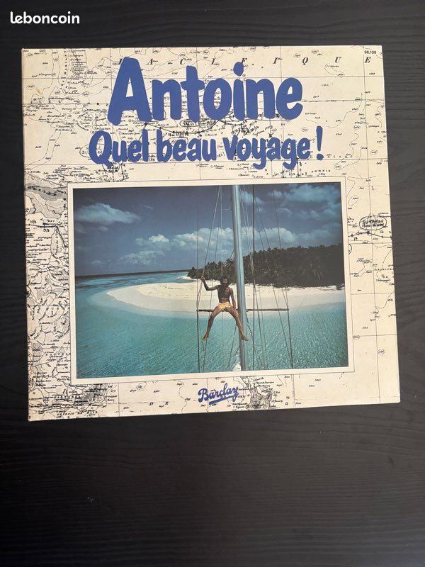 Vinyle 33T ANTOINE - Quel beau voyage (image 1)