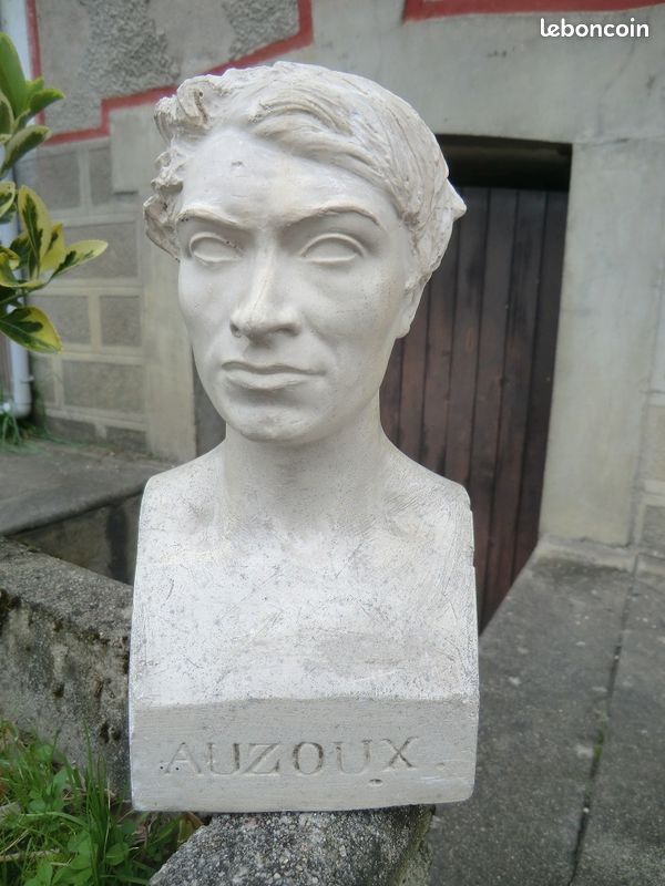 Jean-Pierre DANTAN dit DANTAN Jeune - Buste du Dr Charles-Louis AUZOUX - Daté 1844 - Portrait Sérieux (image 1)