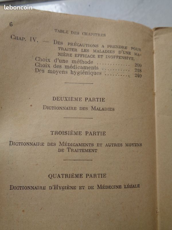 Très ancien livre de médecine (image 3)
