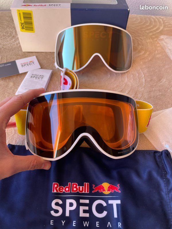 Glasses Lunette De Ski Red Bull Spect Lunette De Ski BollÃ© Prix