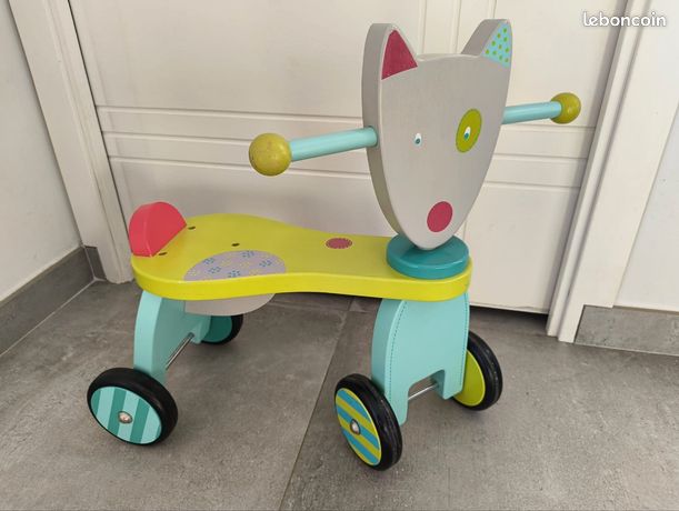 Porteur Loup moulin roty Jeux Jouets