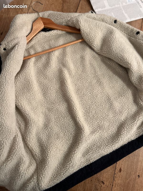 Veste SUIT Bleu Doublée Mouton - M (image 5)